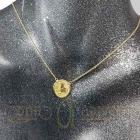 Collana oro con moneta greca cod 003